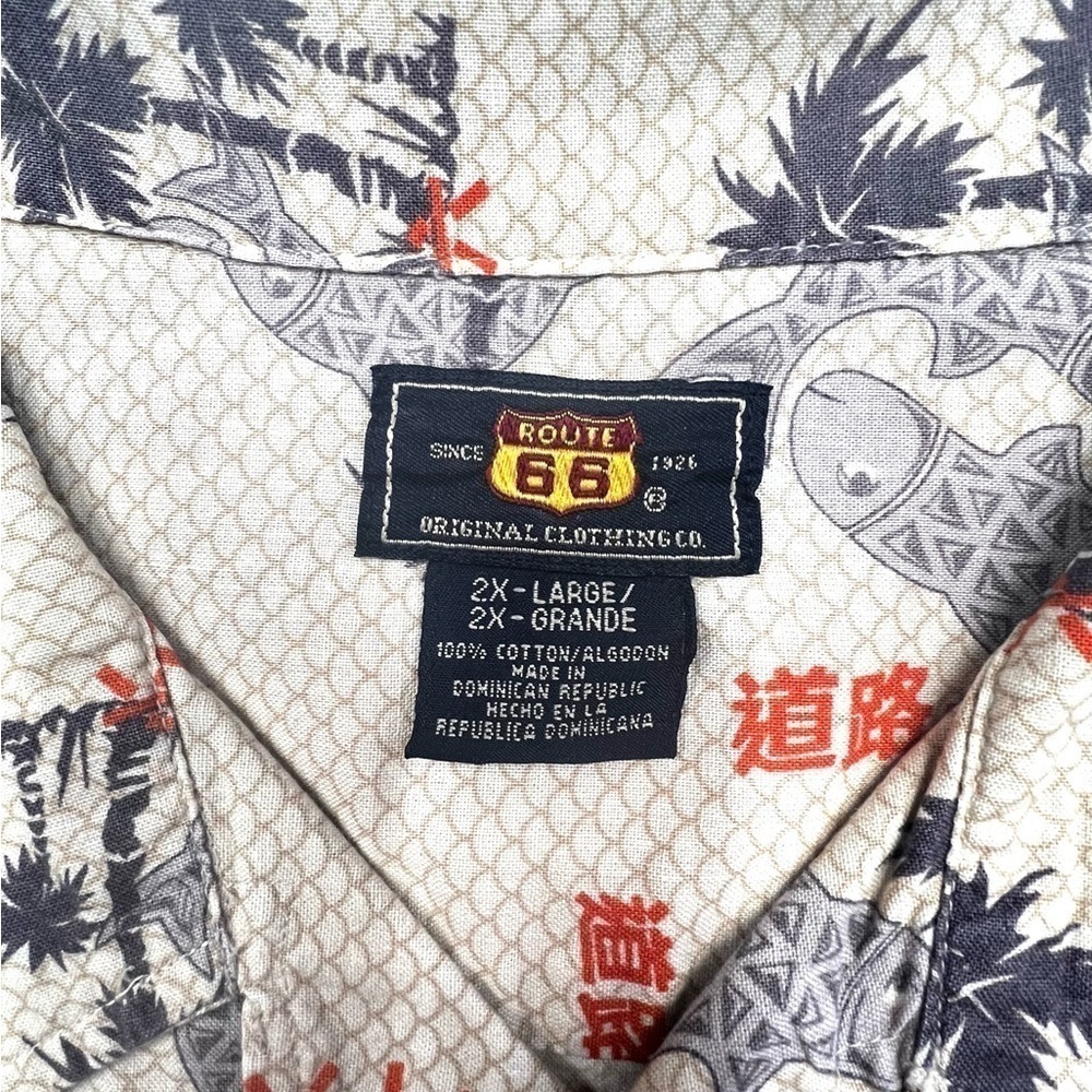 ROUTE 66 XXL MENS BUTTON DOWN Short Sleeve - Picture 4 of 5